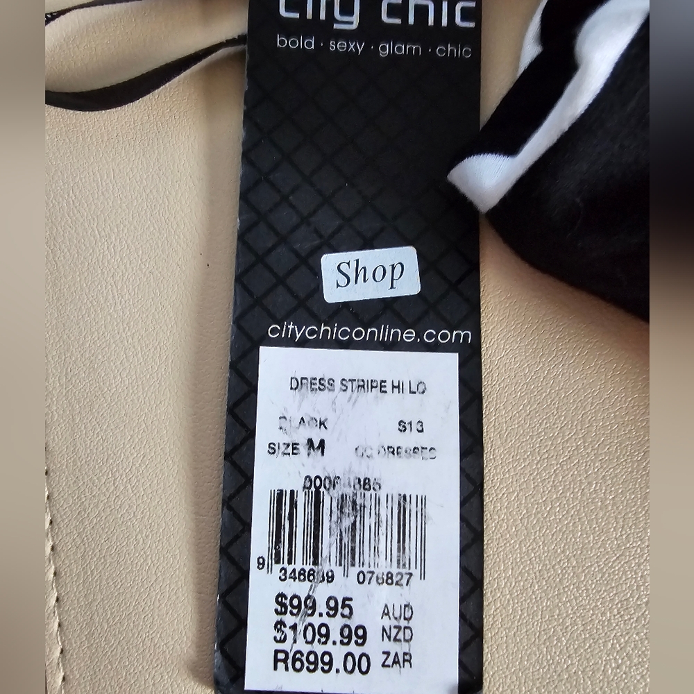 NWT City Chic High Low Strapless Dress - Picture 2 of 2